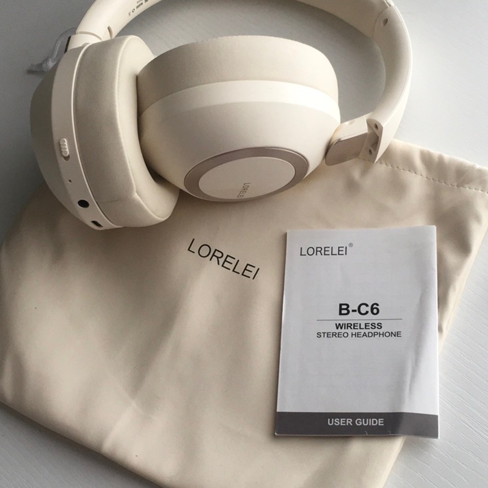 LORELEI B-C6 Wireless Over Ear Headphones 108
